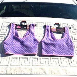 Twist Bralette Seamless Reversible . Size: Medium {8-10} . {2} Pc Bundle